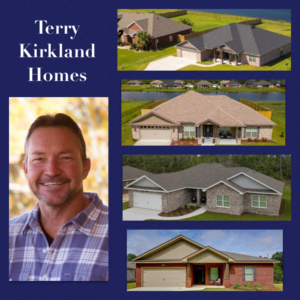 Image of Terry Kirkland Homes and Terry himself.